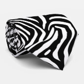 Klassieke Zebra Stripes Stropdas (Opgerold)