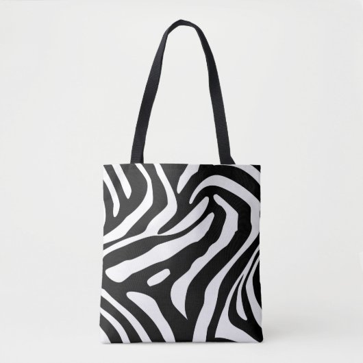 Klassieke Zebra Stripes Tote Bag (Voorkant)