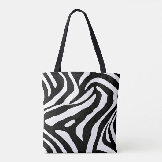 Klassieke Zebra Stripes Tote Bag (Achterkant)