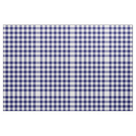 Klassieke zeemacht en White Gingham Pset Blocks Stof
