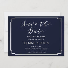 Klassieke zeemacht, zilveren bruiloft, behalve de  save the date