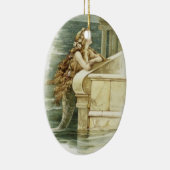 Klassieke zeemeermin keramisch ornament (Rechts)