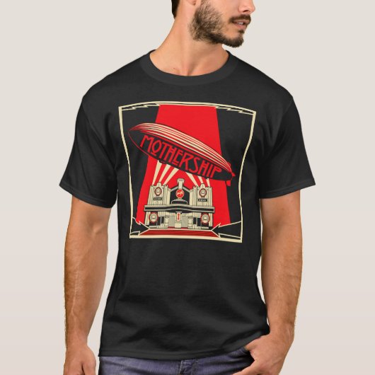 Klassieke Zeppelin-moederschap Klassieke T-Shirt (Voorkant)