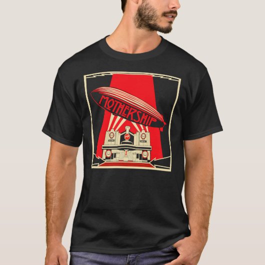 Klassieke Zeppelin-moederschap Klassieke T-Shirt (Voorkant)