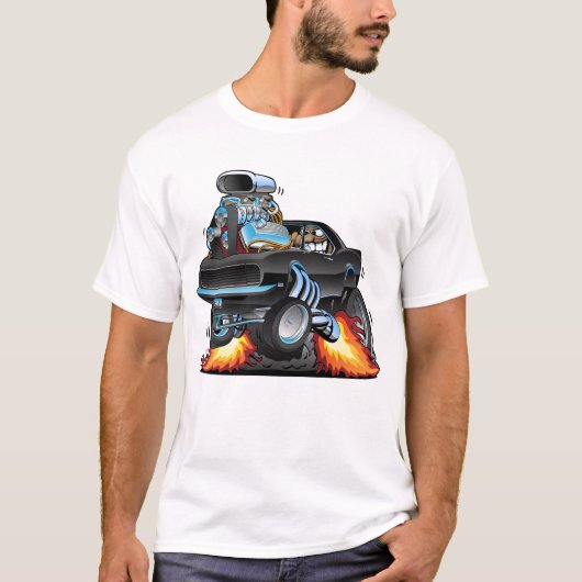 Klassieke zestigheden Amerikaanse Cartoon van de s T-shirt (Voorkant)