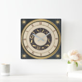 Klassieke Zodiaklok Vierkante Klok (Huis)