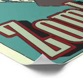 Klassieke Zombiessignatie Poster (Hoek)