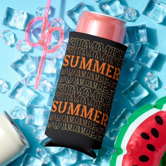 Klassieke zomerdrank seltzer blikjeskoeler (Insitu Zomer)