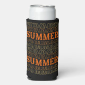 Klassieke zomerdrank seltzer blikjeskoeler (Seltzer Voorkant)