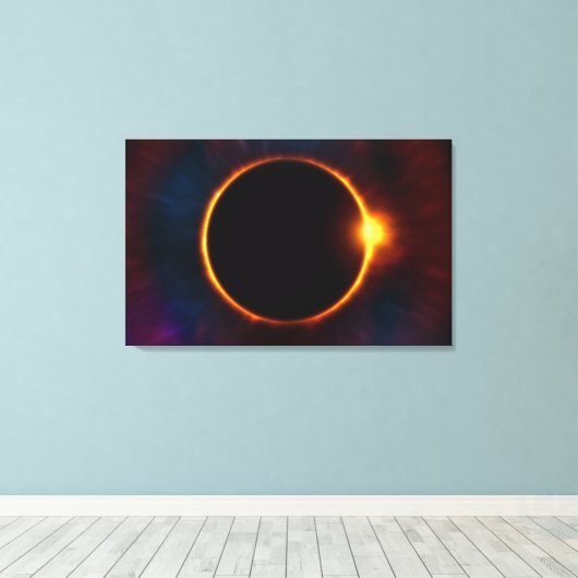 Klassieke zonnepanelen canvas afdruk (Insitu (Houten vloer))