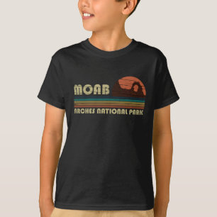 Klassieke Zonsondergang Moab Utah - Arches Nationa T-shirt