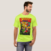 Klassieke ZOOT-strips van 1940 T-shirt (Voorkant volledig)
