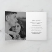 Klassieke zwart-wit tijdloze bruiloft (Binnen)