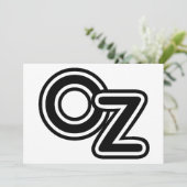 Klassieke zwart-wit Wizard of Oz-sprookje (Staand voorkant)