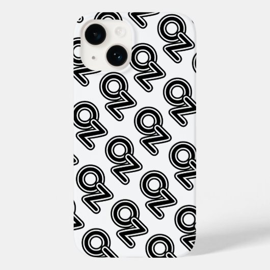 Klassieke zwart-wit Wizard of Oz-sprookje Case-Mate iPhone Case (Achterkant)