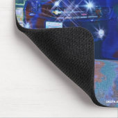 Klassieke zwarte auto Collectible Art Mousepad Muismat (Hoek)