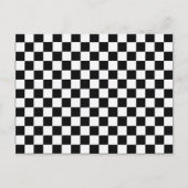 Klassieke zwarte en witte kast door STaylor Briefkaart (Voorkant)