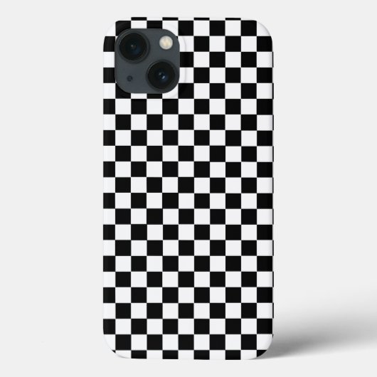 Klassieke zwarte en witte kast door STaylor Case-Mate iPhone Case (Achterkant)