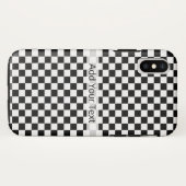 Klassieke zwarte en witte kast door STaylor Case-Mate iPhone Case (Achterkant (horizontaal))
