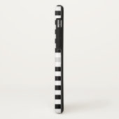 Klassieke zwarte en witte kast door STaylor Case-Mate iPhone Case (Achterkant/links)