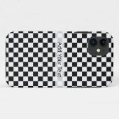 Klassieke zwarte en witte kast door STaylor Case-Mate iPhone Case (Achterkant (horizontaal))