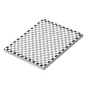 Klassieke zwarte en witte kast door STaylor Notitieblok (Linkerzijde)