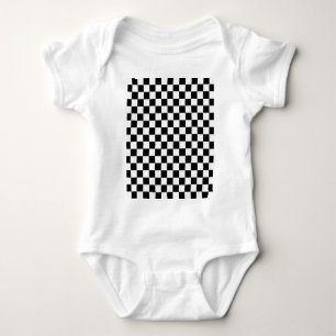 Klassieke zwarte en witte kast romper