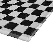 Klassieke zwarte en witte kast snijplank (Hoek)