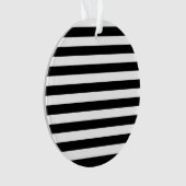  klassieke zwarte en witte strepen ornament (voorkant)
