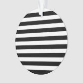  klassieke zwarte en witte strepen ornament (voorkant)