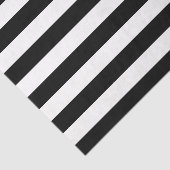 klassieke zwarte en witte strepen tissuepapier (Detail)