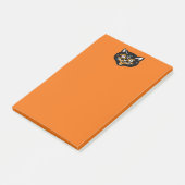  Klassieke zwarte kat-vlakken Post-it® Notes (Schuin)