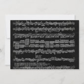 Klassieke Zwarte Piano Virtuele Overweging Foto Kaart (Achterkant)