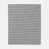 Klassieke Zwarte Streep Gooi Deken (Voorkant)