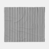 Klassieke Zwarte Streep Gooi Deken (Voorkant (Horizontaal))