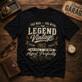 Klassieker 1953 Verouderd Perfecte Kwaliteit 73e V T-shirt