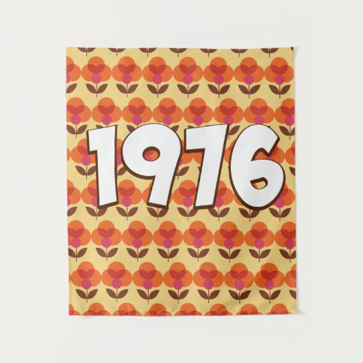 Klassieker 1976 wandkleed (Voorkant)