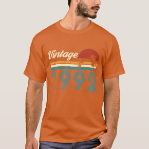 Klassieker 1992 Klassieke Verjaardag Retro Klassie T-shirt