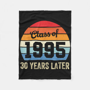 Klassieker Cl Van 1995 30 Jaar Later Reünie 30ste  Fleece Deken
