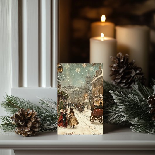 Klassieker Londense Winter Kaart