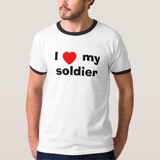klassieker, mijn soldaat t-shirt (Voorkant)