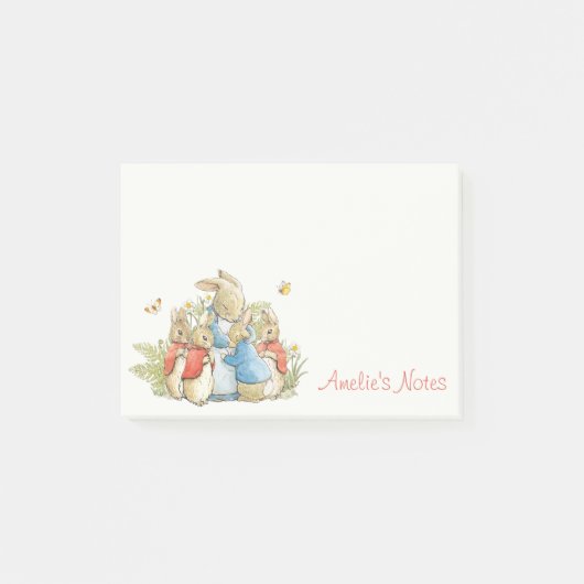 Klassieker Peter het Konijn Beatrix Potter Sweet Post-it® Notes (Voorkant)