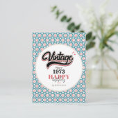 Klassieker sinds - 1973 briefkaart (Staand voorkant)