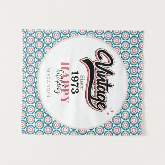 Klassieker sinds - 1973 wandkleed (Voorkant (horizontaal))