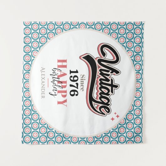 Klassieker sinds - 1976 wandkleed (Voorkant (horizontaal))