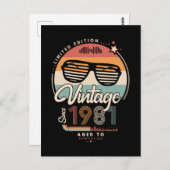 Klassieker sinds 1981 briefkaart (Voorkant / Achterkant)