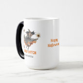  klassieker traditioneel Halloween slechte heks Magische Mok (Voorkant links)