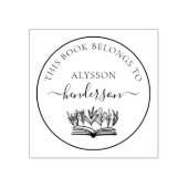 Klassieker uit de bibliotheek Botanisch boek Custo Rubberstempel (Afrduk)