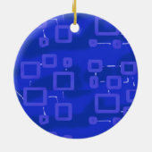 Klassieker van 2025 keramisch ornament (Achterkant)