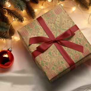  klassieker William Morris Holiday Christmas Cadeaupapier